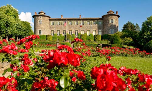 Parc et jardins du chteau de Chavaniac (Haute-Loire)