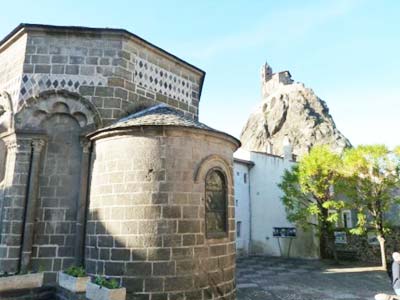 La chapelle Saint-Michel  Aiguilhe (Haute-Loire)