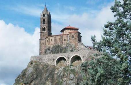 La chapelle Saint-Michel  Aiguilhe (Haute-Loire)