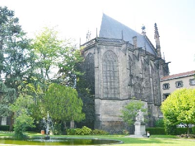 Sainte Chapelle à Riom (Puy-de-Dôme)