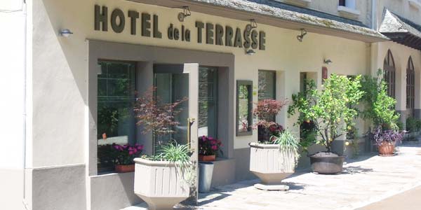 Htel La Terrasse  Vieillevie (Cantal)